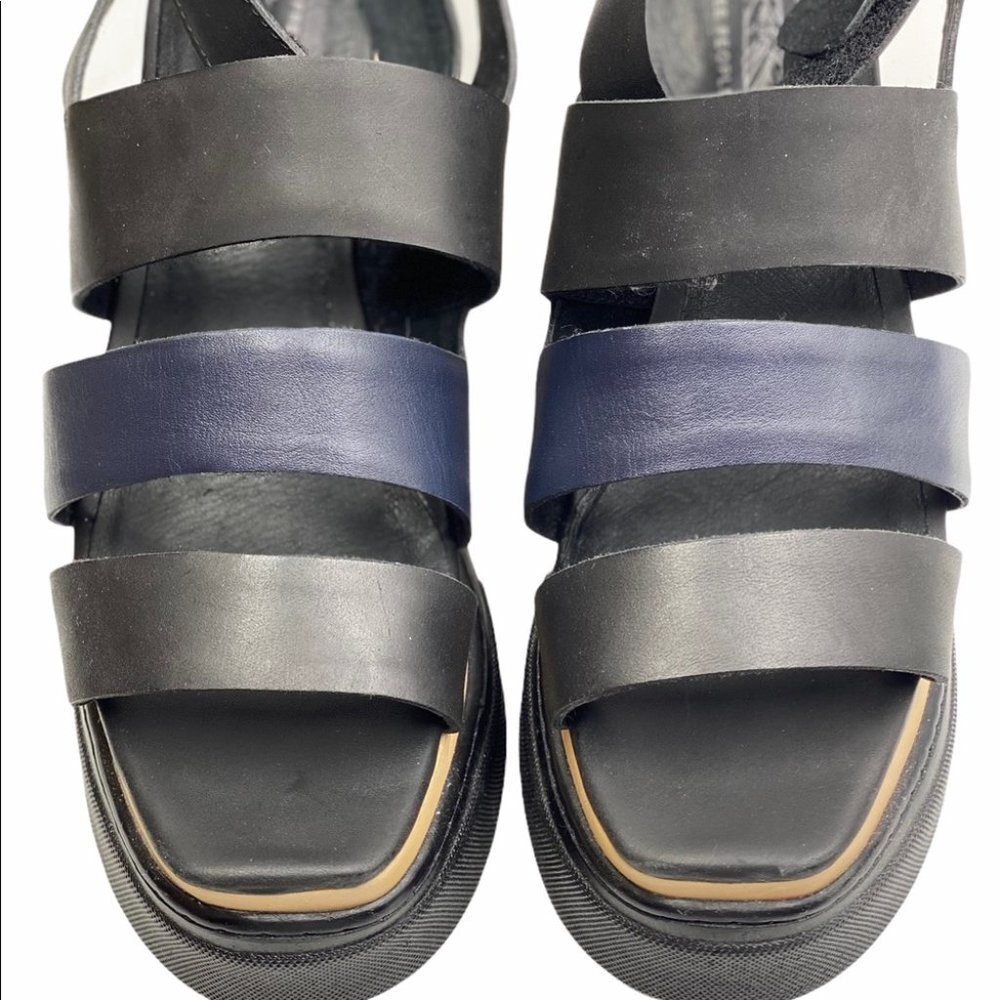 JEFFREY CAMPBELL Strappy Platform Sandals 7.5 - Picture 4 of 10